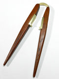 Vintage Nutcracker Brass and Teak Danish Modern