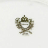 Demitasse Cup and Saucer Gold White Imperial Set Of 6