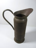 Antique Copper Vessel With Spout And Handle