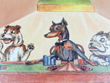Vintage Dog Tray