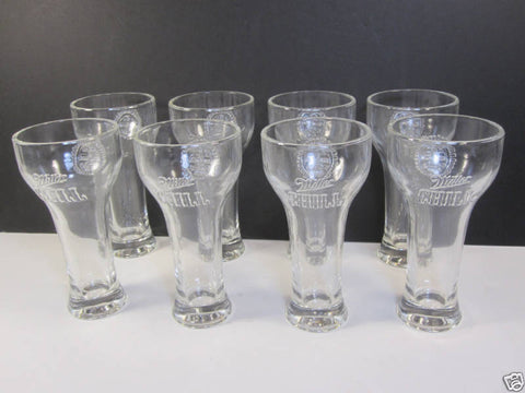 Miller Pilsner Beer Glass Set Of 8 New In Box Pilsner Chill Beer Glass Pub Ale Glasses Home Barware Office Bar Craft Beer Glasses Home Brewed Beer Mugs Pilsner Glasses Man Cave Home Bar Glassware Craft Beer Tasting Festival Glasses Keg Party Beer Glass Eight Pieces Beer Stein Miller Beer logo Collectable Cocktail Glass