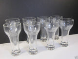 Miller Pilsner Beer Glasses Set Of 8