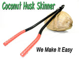 Coconut Husk Skinner, Coconut Husker To Remove Coconut Meat, Coconut Tool, Coconut Opener, Coconut Water, Coconut Milk, Shredded Coconut, Hard Shell Coconut Opener, Dwarf Coconut Trees: Yellow Green Red Brown Orange, How To Open A Hard Shell Brown Or Green Coconut, How To Remove A Coconut Shell, How To Open A Coconut