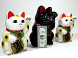 Neko Lucky Cat Piggy Bank Maneki Japan