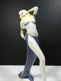 Art Deco Porcelain Dancer Figurine Signed