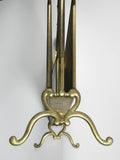 Antique Brass Magazine Rack Holder