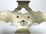 Vintage Brass Bronze Menorah Israel