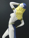Art Deco Porcelain Dancer Figurine Signed