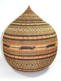 Yekuana Indian Basket With Lid