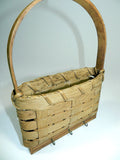 Vintage Hanging Basket Splint Handle