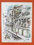 John Haymson New Orleans Signed Watercolor Framed