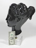 Greek God Woman Sculpture Statue Head