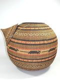 Yekuana Indian Basket With Lid