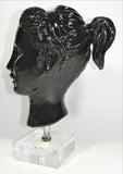 Greek God Woman Sculpture Statue Head