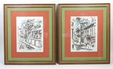 John Haymson New Orleans Signed Watercolor Framed