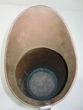 Antique Copper Vessel With Spout And Handle