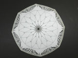 Vintage Art Deco Glass Ceiling Light Shade Globe