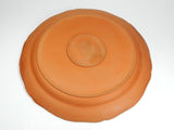 Platter Plate Blue Glazed Pottery