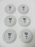 Cocktail Coaster Caddy Set Of 6 Barware