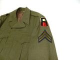 Vintage WWII U.S. Army Uniform Wool Field Jacket Size 36R