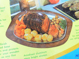Nordic Sizzler Server Plate Platter Walnut