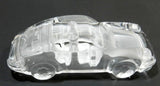 Porsche Glass Crystal Paperweight