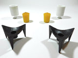 Dansk Candle Holder Cast Iron Pair