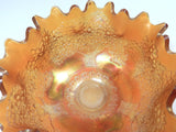 Fenton Iridescent Carnival Glass Bowl Footed