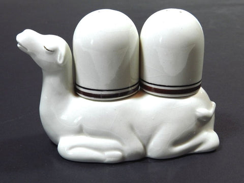 Fitz And Floyd Salt Pepper Shaker Bactrian Camel 1978 Rare