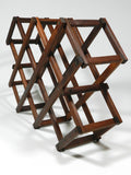 Teak Wine Rack Danish Modern