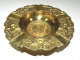 Vintage Incense Oil Burner Lamp India Bronze Brass Ashtray