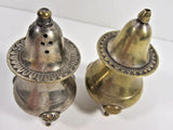 Salt & Pepper Shakers Silver Plated