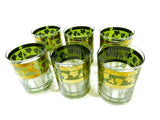 Vintage Double Old Fashioned Tumbler Glasses