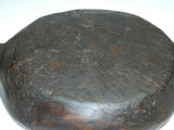 Antique Dough Bowl Hand Carved