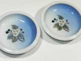 Royal Copenhagen Bowl Blackberry Denmark Pair