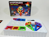 Magformers 55 Piece Light Show Magnetic Construction Set