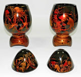 Lacquer Egg Box Hand Painted