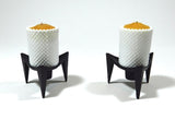 Dansk Candle Holder Cast Iron Pair