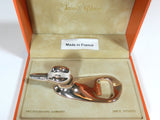 Bottle Opener Paris France Chrome Barware