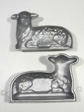 Vintage Lamb Chocolate Mold