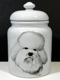 Bichon Frise Cookie Jar Best Of Show 1994 Collectors Edition