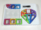 Magformers 55 Piece Light Show Magnetic Construction Set