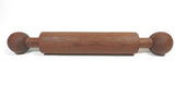 Vintage Mid Century Modern Rolling Pin Wood Wooden Teak