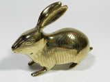 Brass Bunny Vintage Rabbit