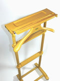 Suit Clothes Valet Butler Caddy Wardrobe Coat Hanger Wood