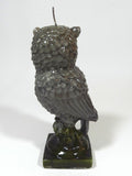 Vintage Owl Sculpture Candle New