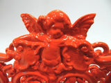 Vintage Cherub Letter Mail Holder