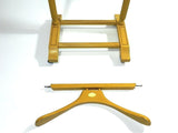 Suit Clothes Valet Butler Caddy Wardrobe Coat Hanger Wood
