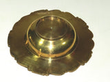 Vintage Incense Oil Burner Lamp India Bronze Brass Ashtray
