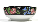 Tiffany and Company Porcelain Serving Bowl Signed Merrion Square By Sybil Connolly In Multi Color Floral Design Morning Flower Collectable Kitchen Home Decor 